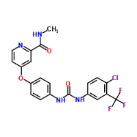 Chemical Structure, Sorafenib